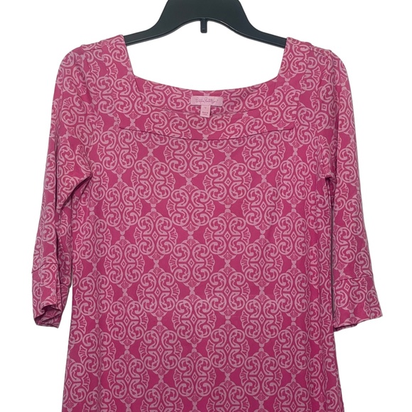 Lilly Pulitzer 2 Pink Short Sleeve‎ Dress - Picture 6 of 7